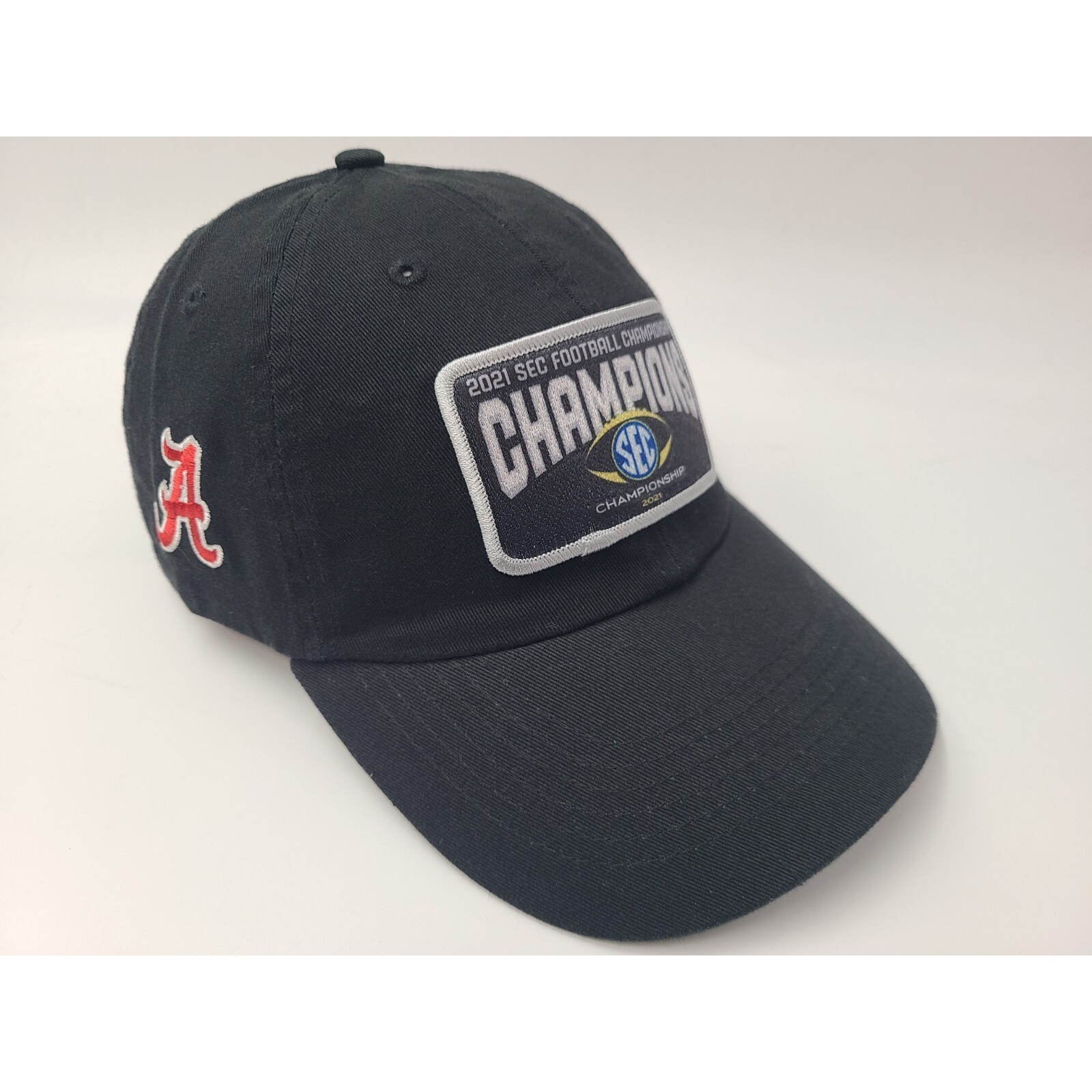 University Of Alabama Crimson Tide 2021 Sec Football Champions Strapback Hat Cap